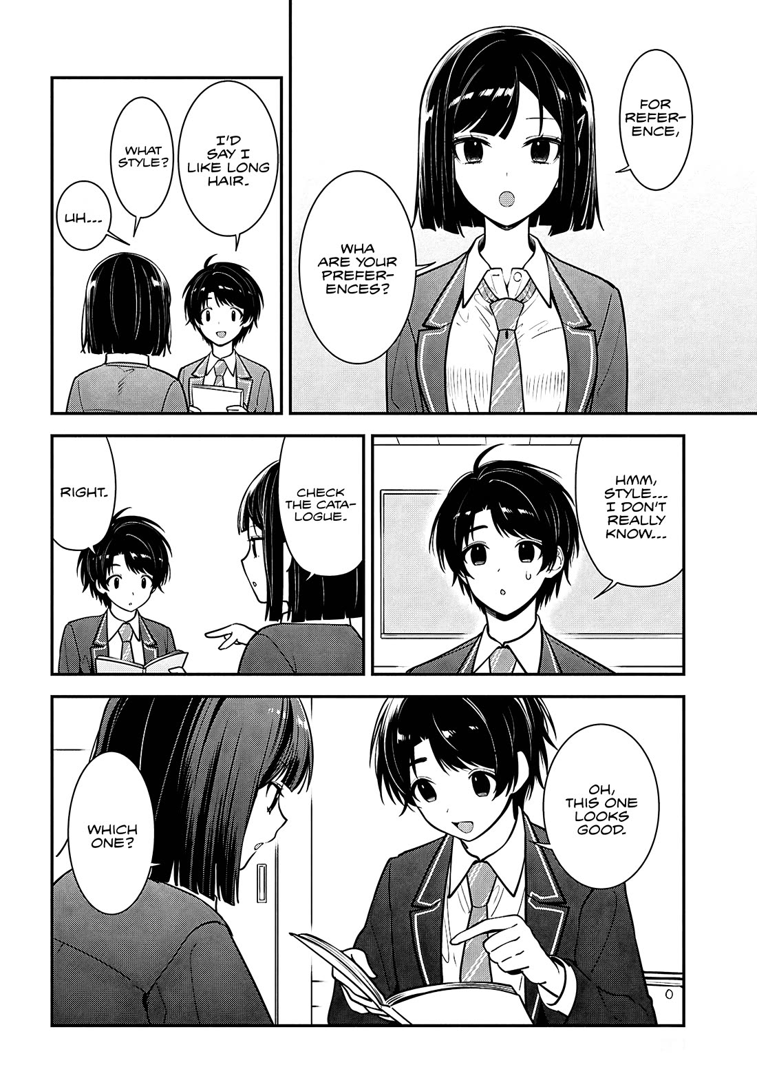 The Delinquent Shimizu-san Sitting Next to Me Has Dyed Her Hair Black chapter 11 page 18