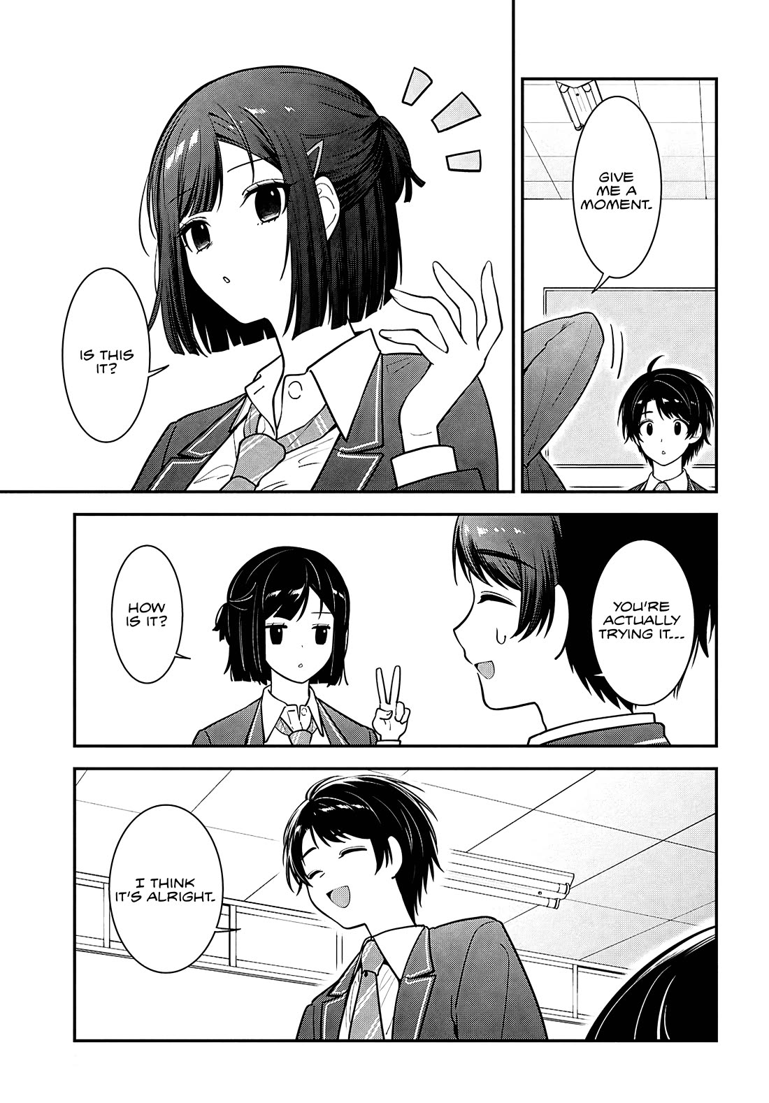 The Delinquent Shimizu-san Sitting Next to Me Has Dyed Her Hair Black chapter 11 page 19