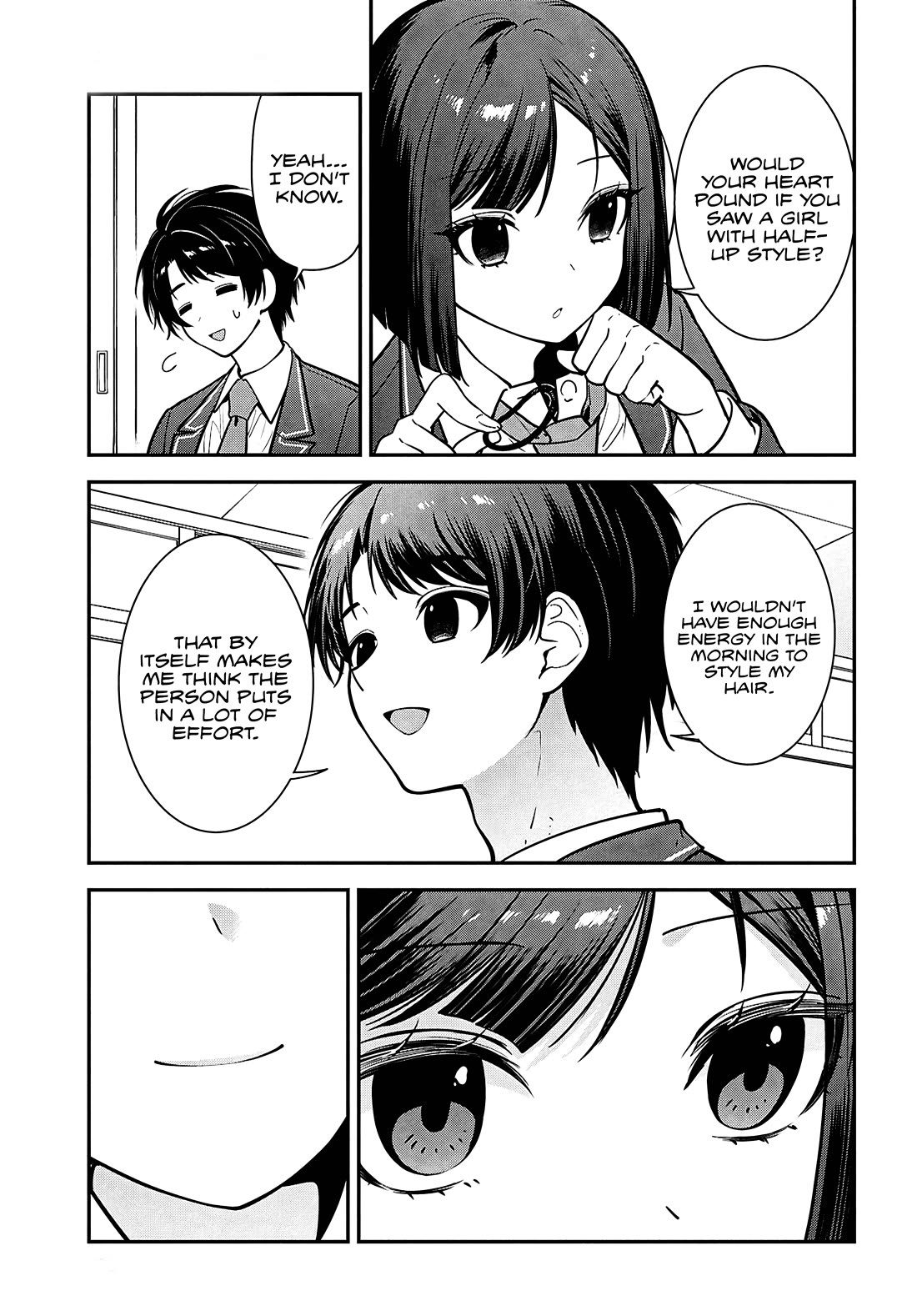 The Delinquent Shimizu-san Sitting Next to Me Has Dyed Her Hair Black chapter 11 page 21