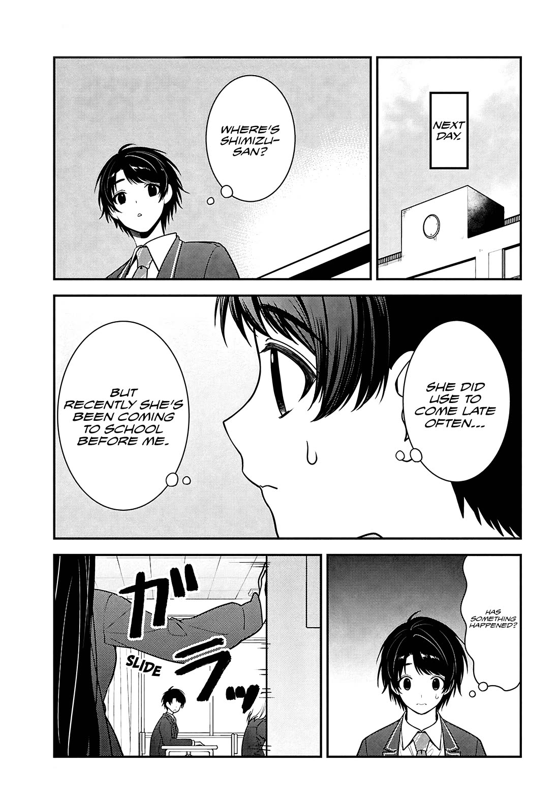 The Delinquent Shimizu-san Sitting Next to Me Has Dyed Her Hair Black chapter 11 page 24