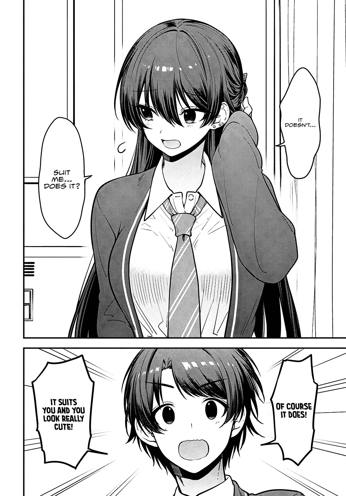 The Delinquent Shimizu-san Sitting Next to Me Has Dyed Her Hair Black chapter 11 page 28