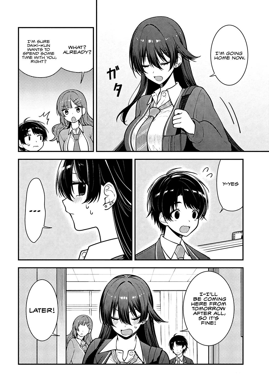 The Delinquent Shimizu-san Sitting Next to Me Has Dyed Her Hair Black chapter 11 page 5