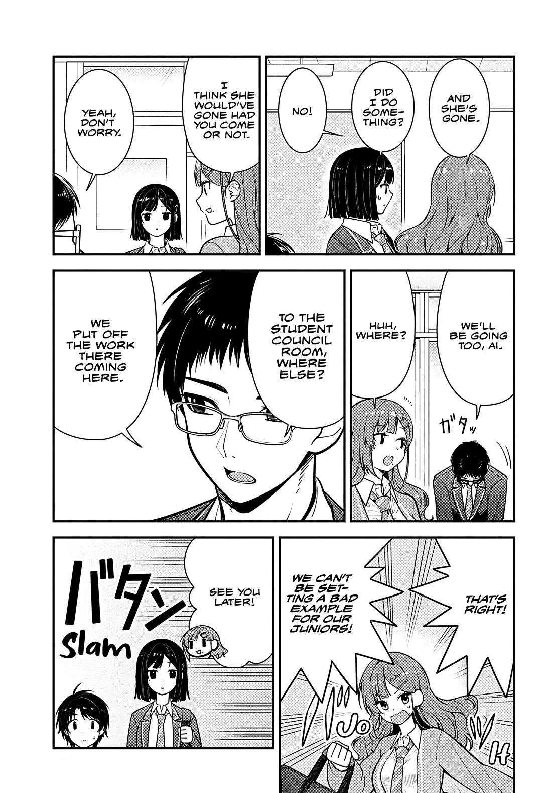 The Delinquent Shimizu-san Sitting Next to Me Has Dyed Her Hair Black chapter 11 page 6