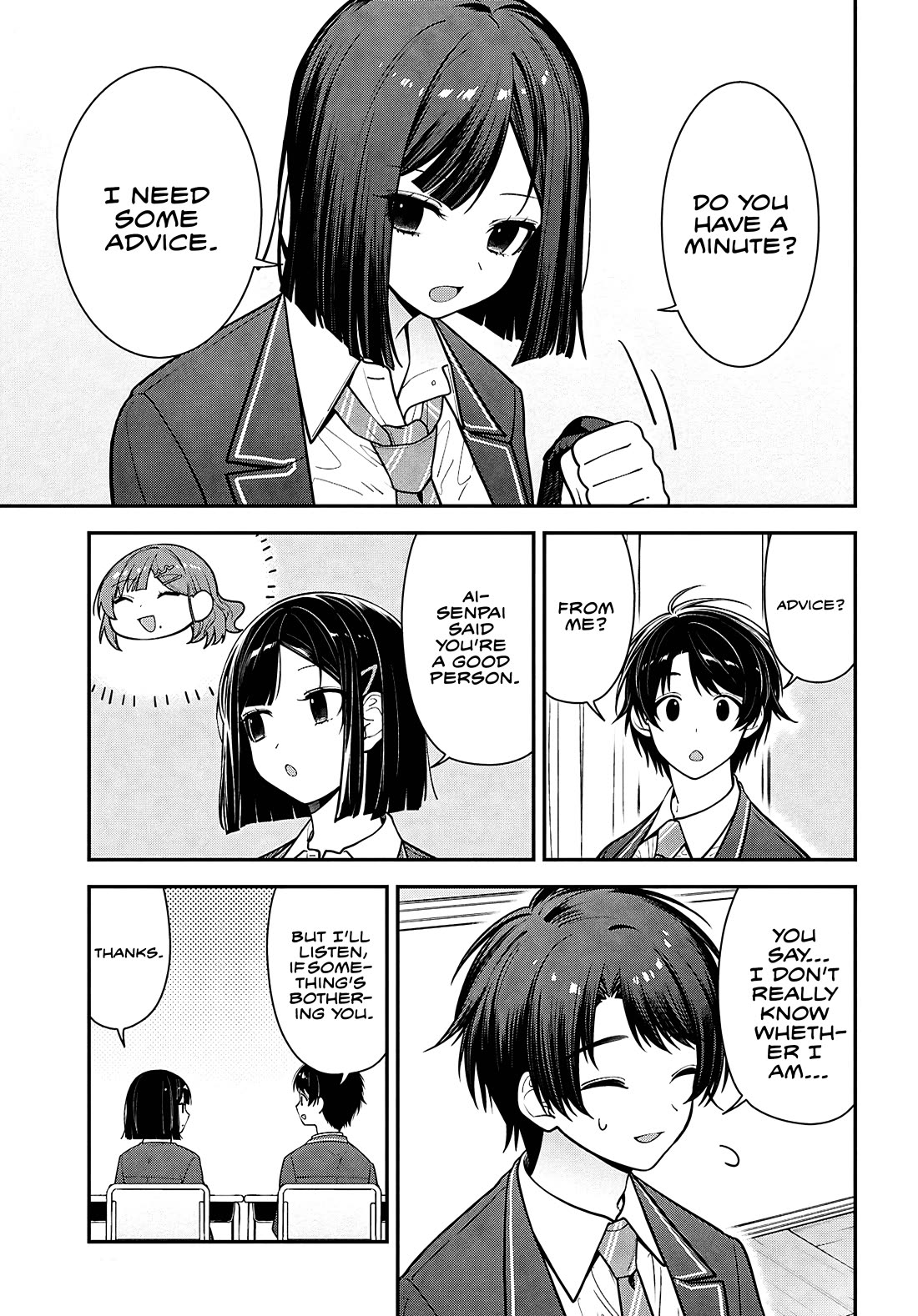 The Delinquent Shimizu-san Sitting Next to Me Has Dyed Her Hair Black chapter 11 page 8