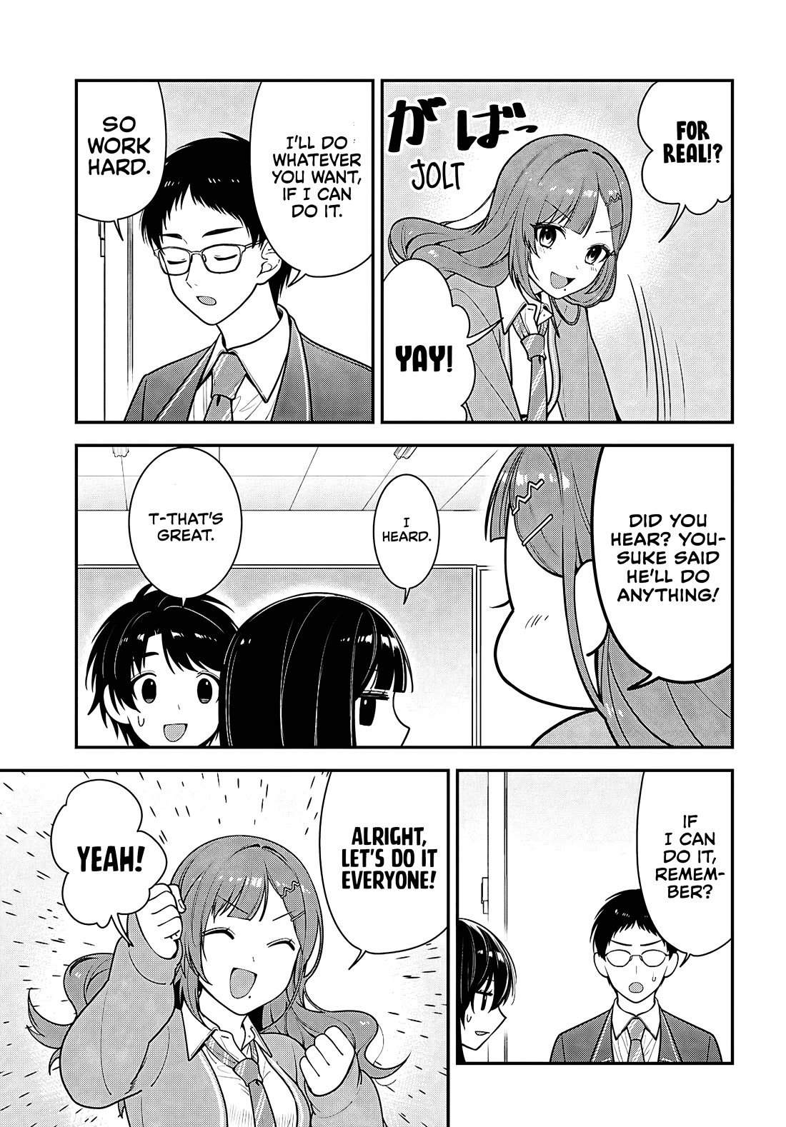 The Delinquent Shimizu-san Sitting Next to Me Has Dyed Her Hair Black chapter 12 page 19