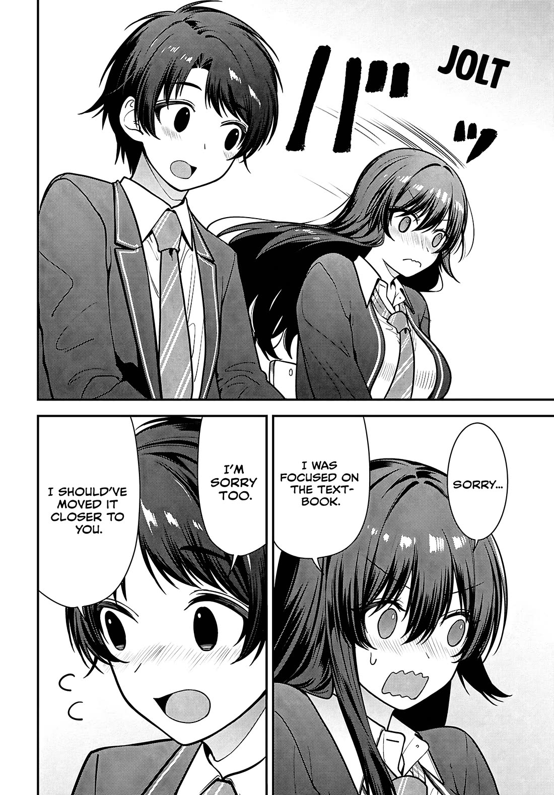 The Delinquent Shimizu-san Sitting Next to Me Has Dyed Her Hair Black chapter 12 page 28