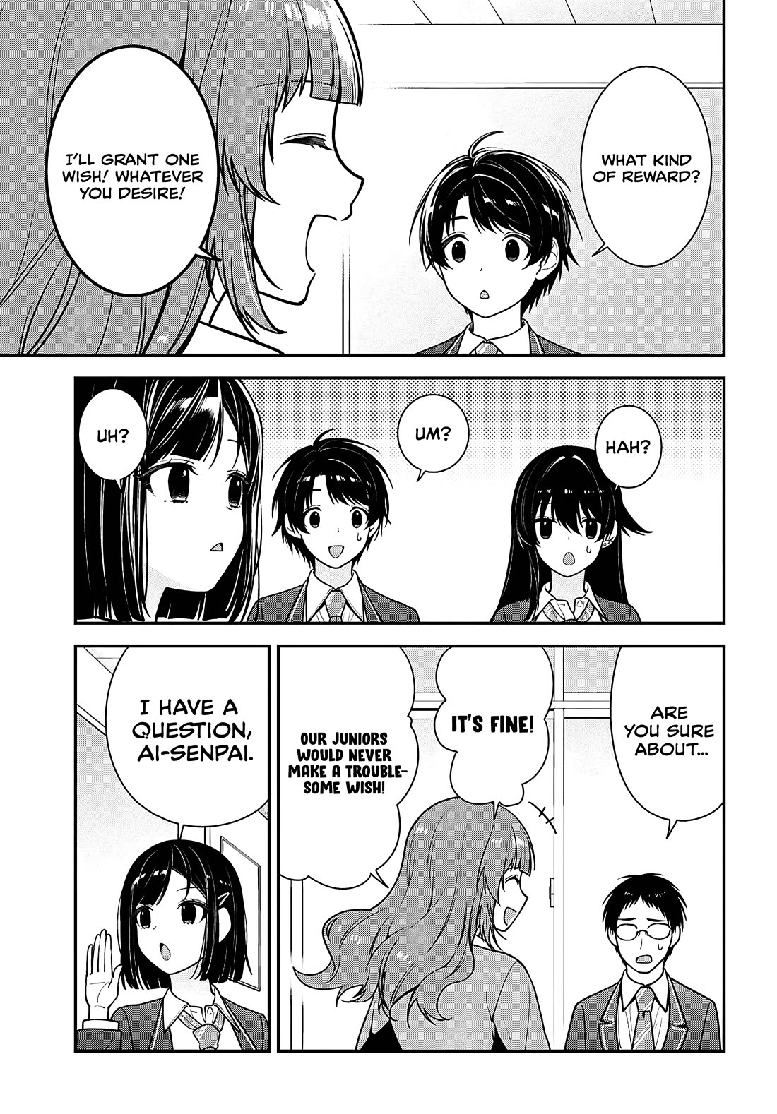 The Delinquent Shimizu-san Sitting Next to Me Has Dyed Her Hair Black chapter 12 page 31