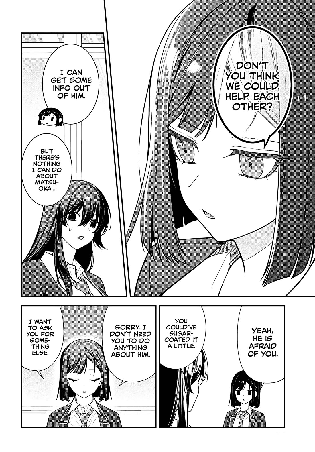 The Delinquent Shimizu-san Sitting Next to Me Has Dyed Her Hair Black chapter 13 page 10
