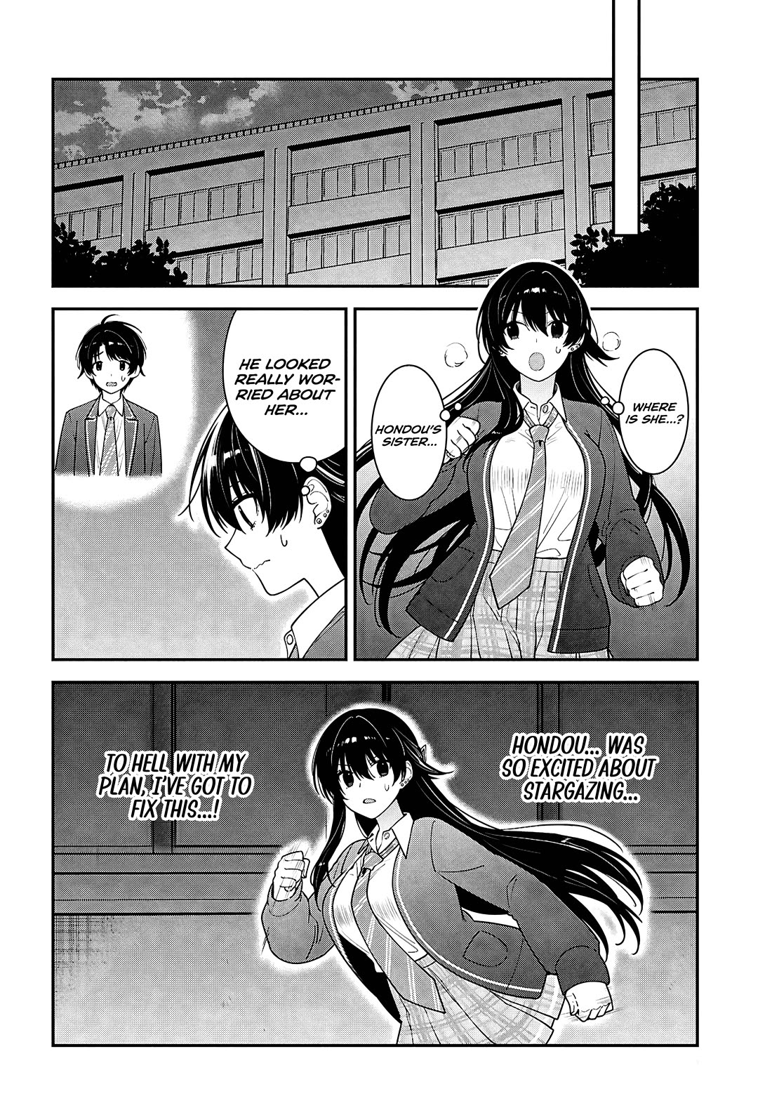 The Delinquent Shimizu-san Sitting Next to Me Has Dyed Her Hair Black chapter 15 page 10