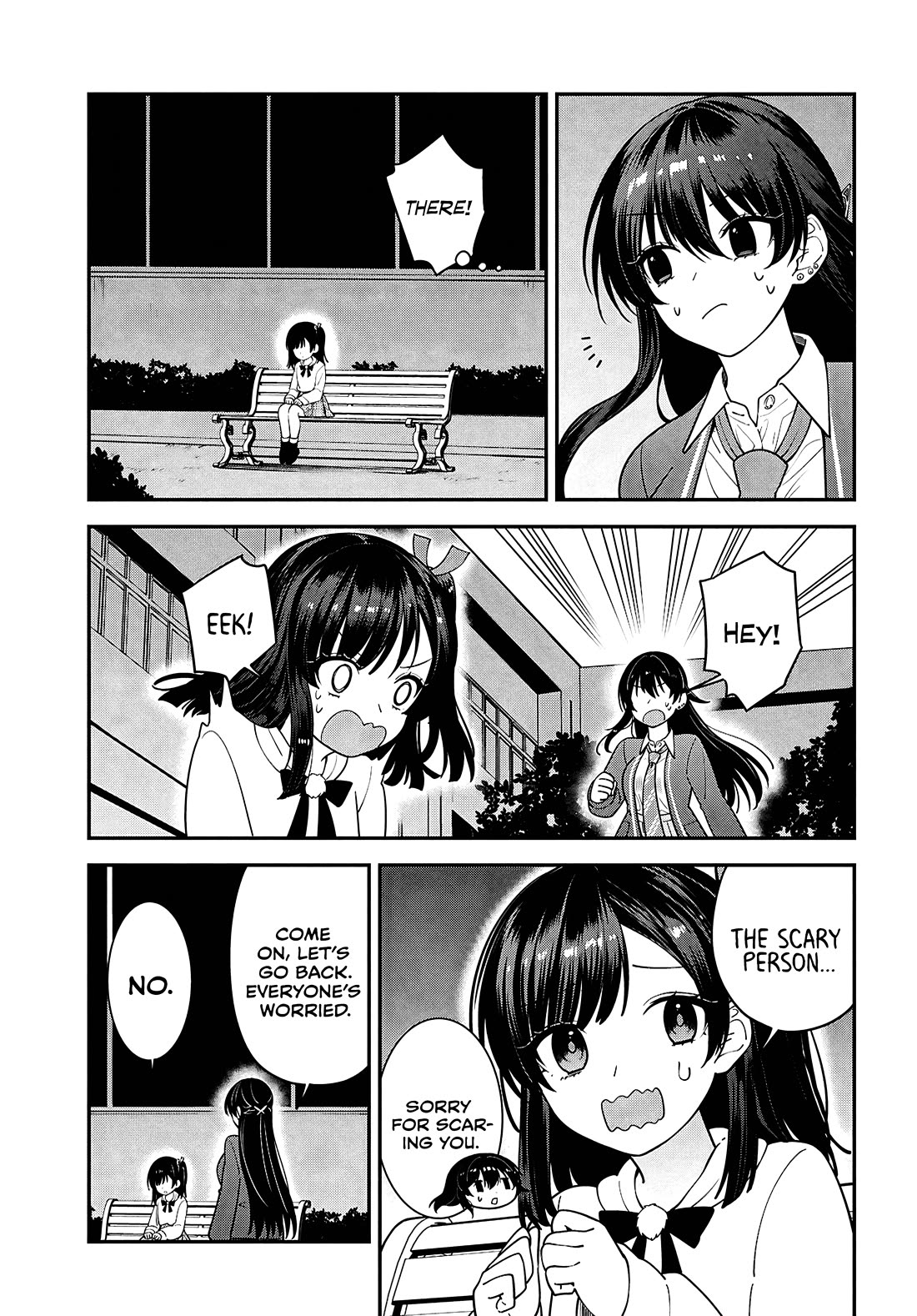 The Delinquent Shimizu-san Sitting Next to Me Has Dyed Her Hair Black chapter 15 page 11