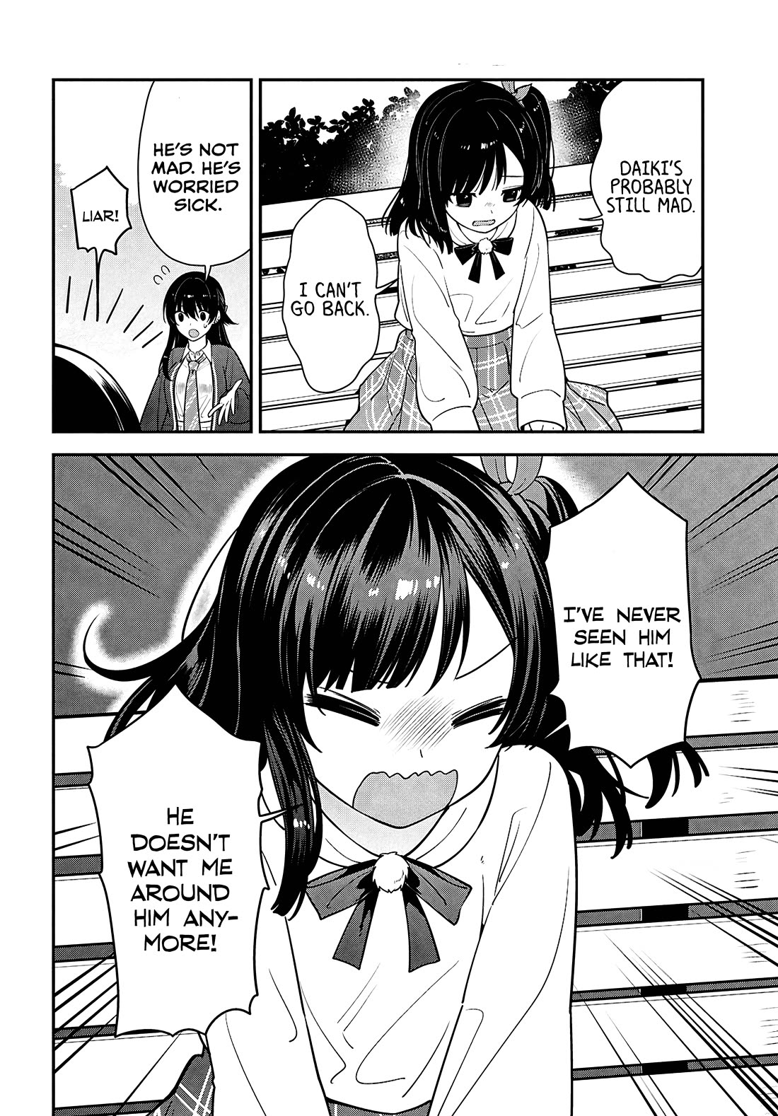 The Delinquent Shimizu-san Sitting Next to Me Has Dyed Her Hair Black chapter 15 page 12
