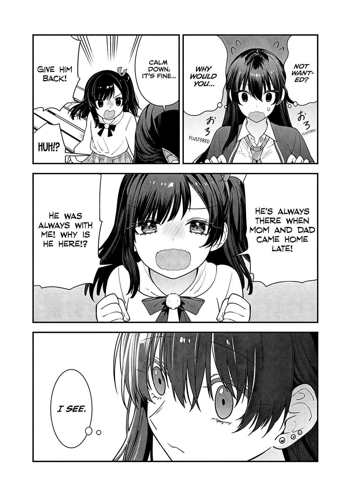 The Delinquent Shimizu-san Sitting Next to Me Has Dyed Her Hair Black chapter 15 page 13