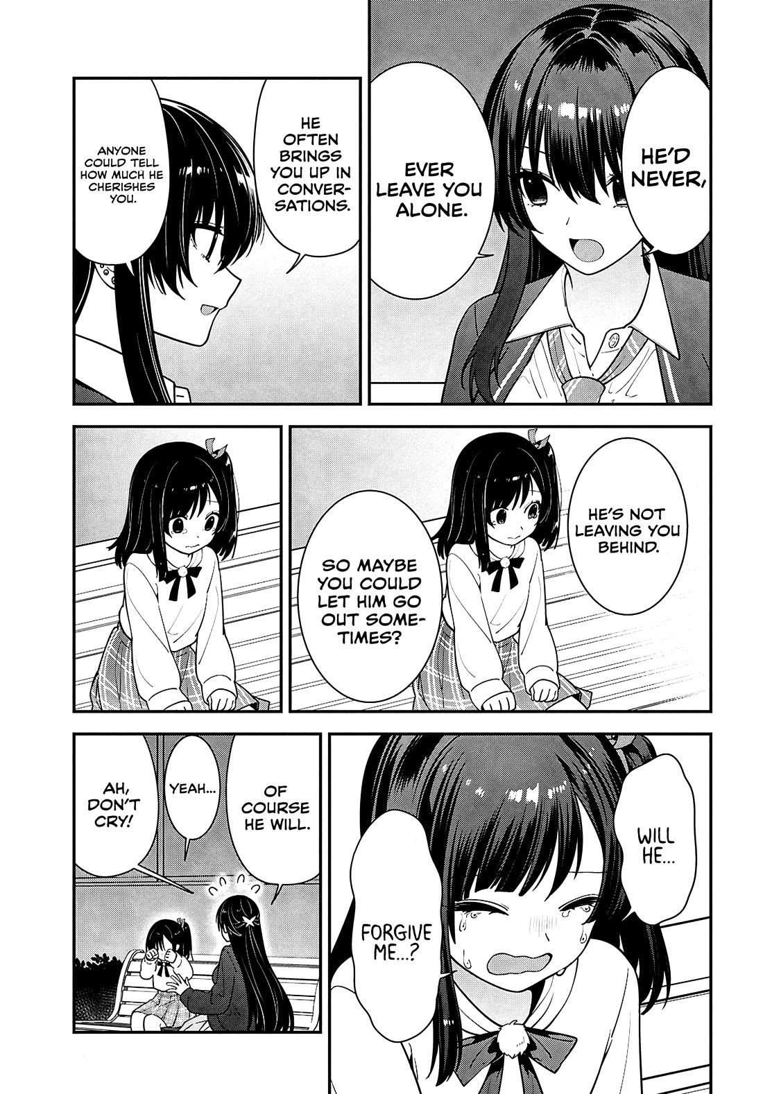 The Delinquent Shimizu-san Sitting Next to Me Has Dyed Her Hair Black chapter 15 page 15