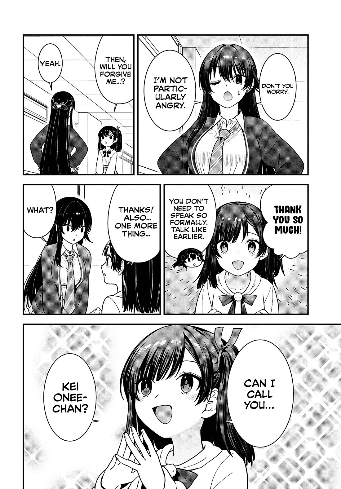 The Delinquent Shimizu-san Sitting Next to Me Has Dyed Her Hair Black chapter 15 page 19