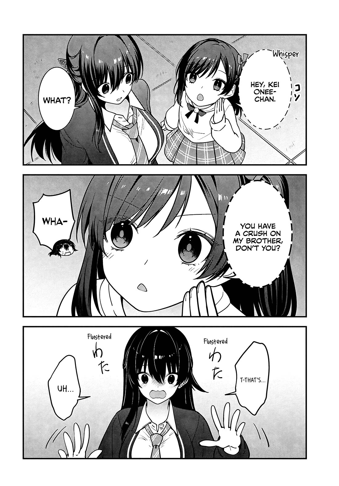 The Delinquent Shimizu-san Sitting Next to Me Has Dyed Her Hair Black chapter 15 page 25
