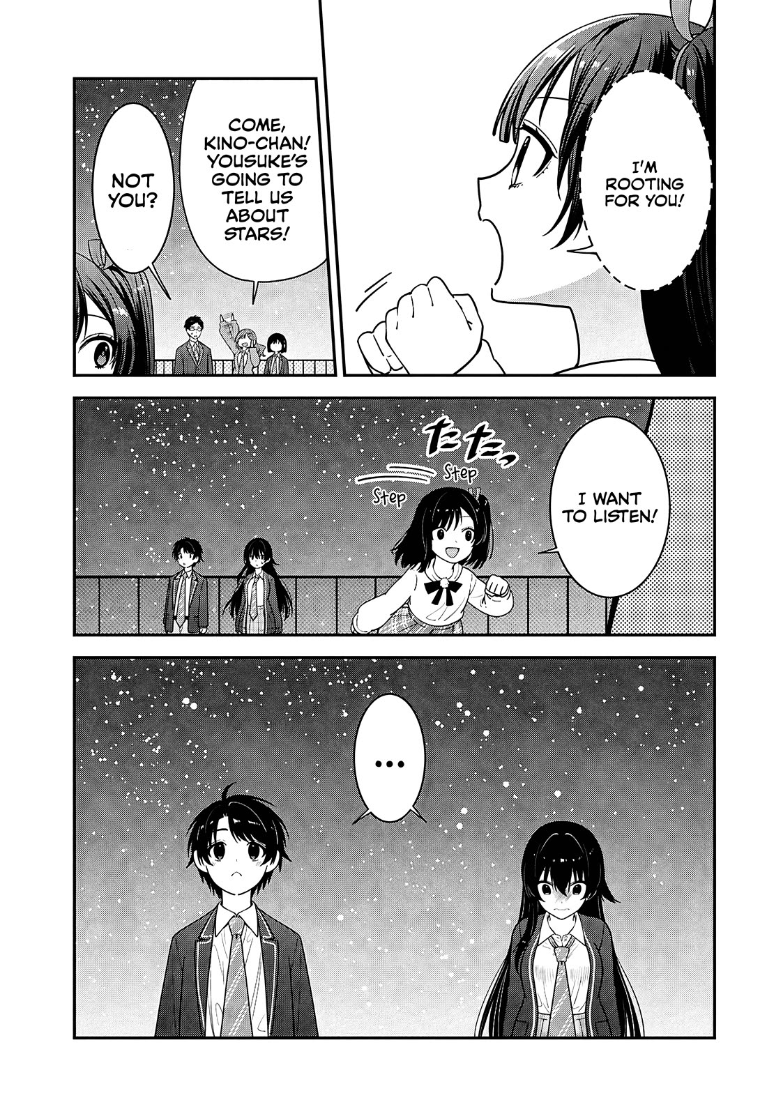 The Delinquent Shimizu-san Sitting Next to Me Has Dyed Her Hair Black chapter 15 page 26