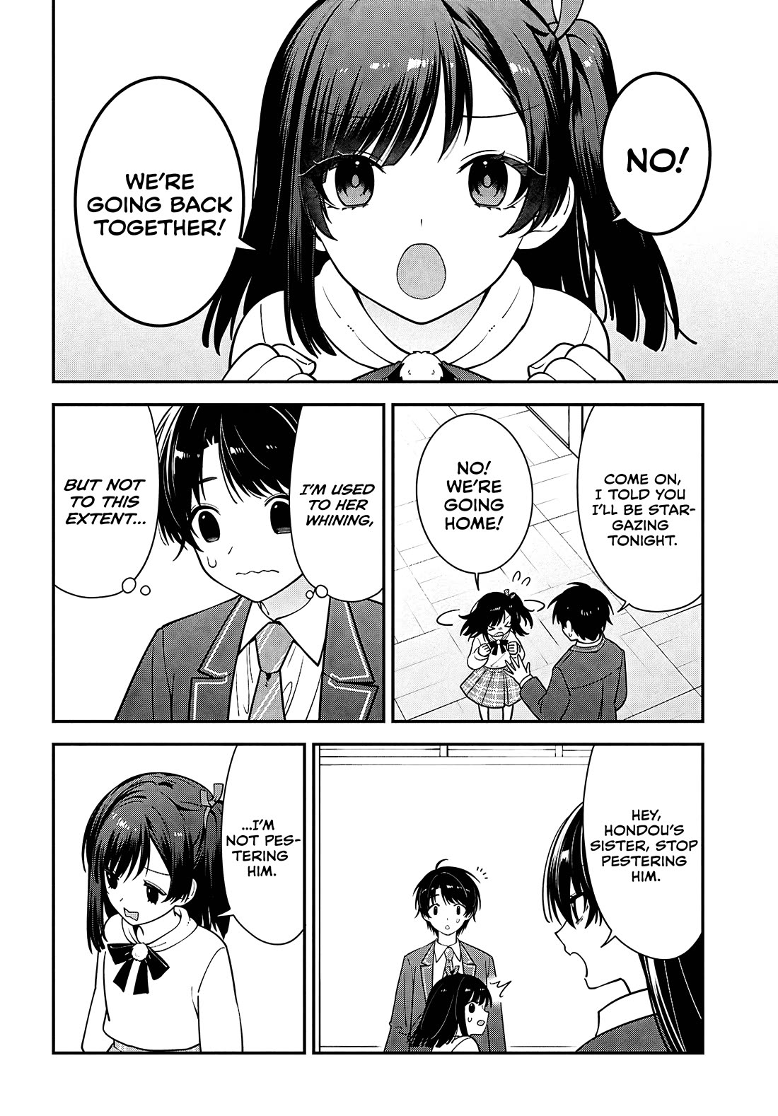 The Delinquent Shimizu-san Sitting Next to Me Has Dyed Her Hair Black chapter 15 page 6