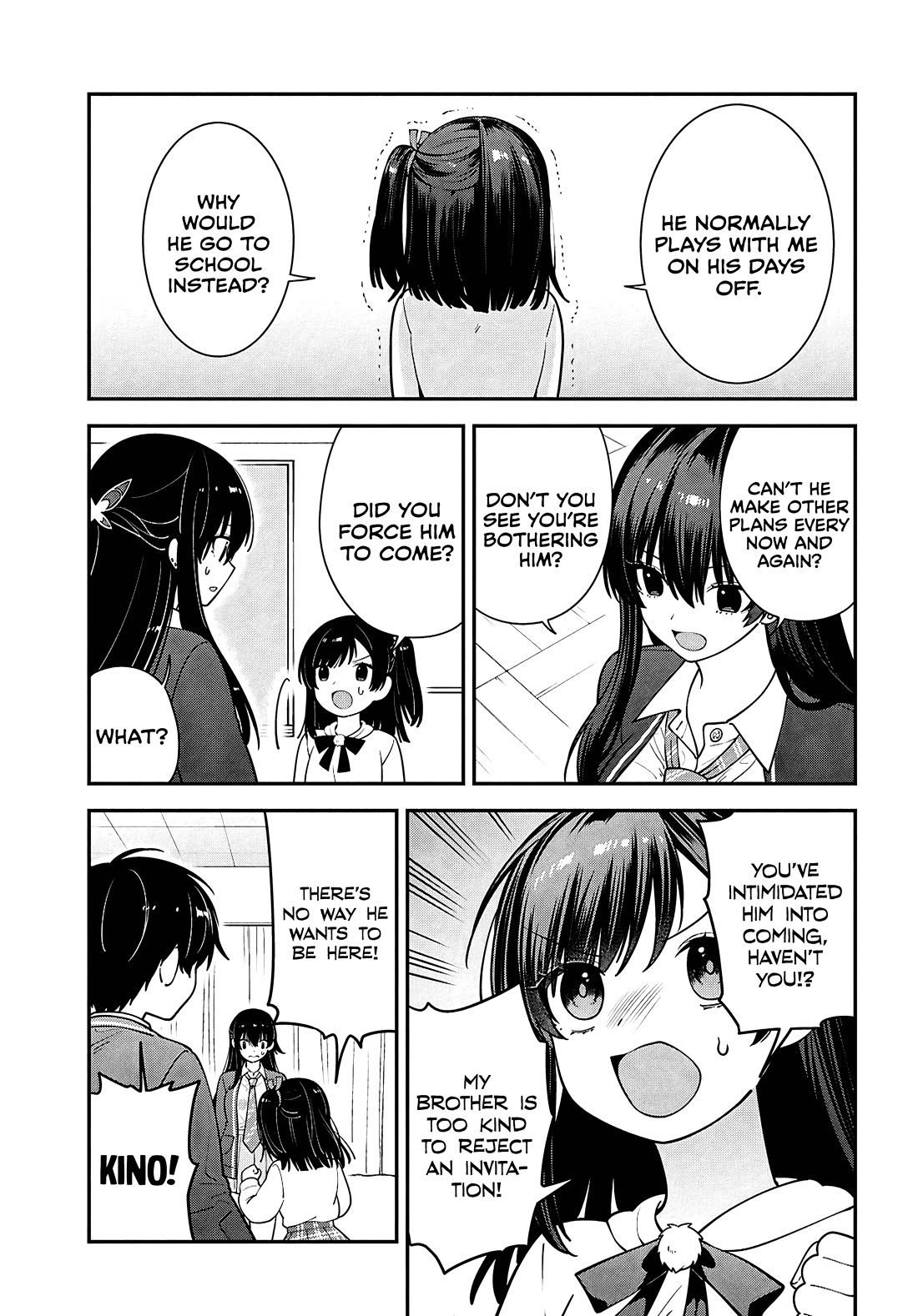 The Delinquent Shimizu-san Sitting Next to Me Has Dyed Her Hair Black chapter 15 page 7