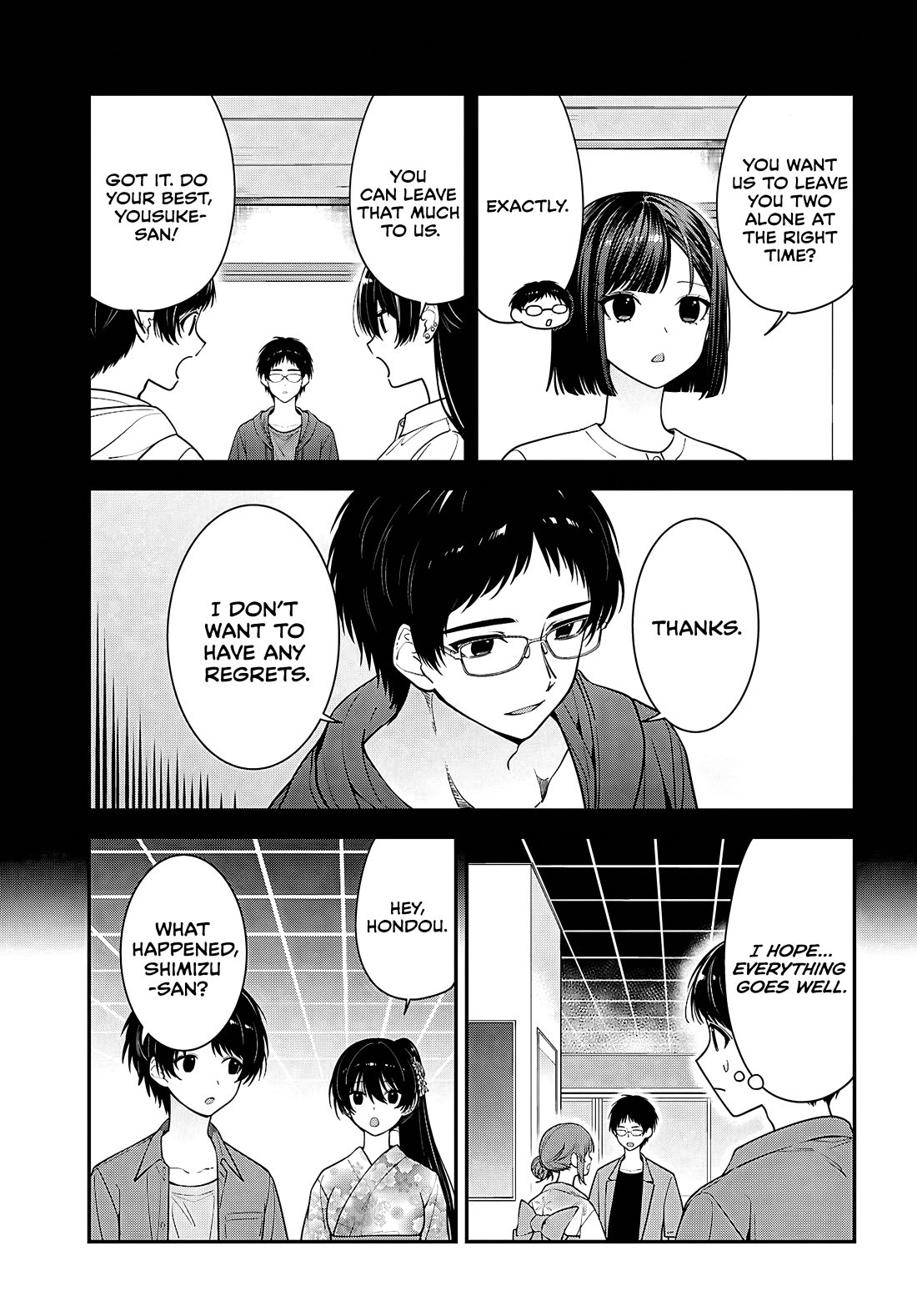 The Delinquent Shimizu-san Sitting Next to Me Has Dyed Her Hair Black chapter 16 page 11