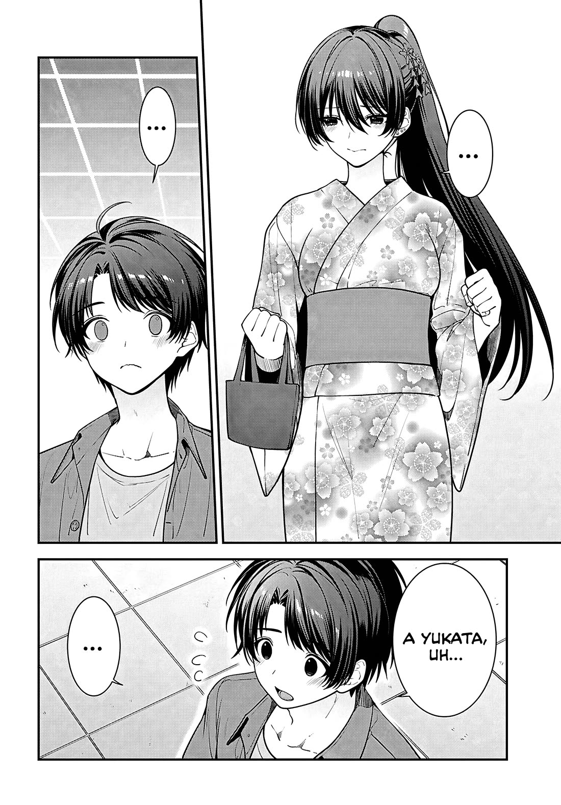 The Delinquent Shimizu-san Sitting Next to Me Has Dyed Her Hair Black chapter 16 page 12
