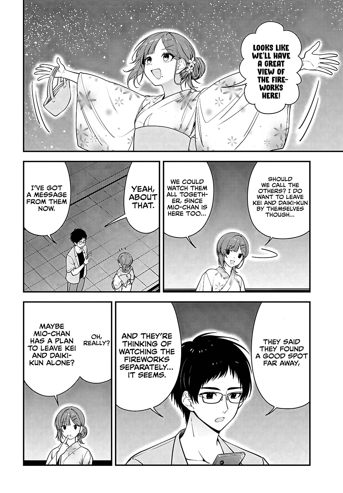 The Delinquent Shimizu-san Sitting Next to Me Has Dyed Her Hair Black chapter 16 page 22