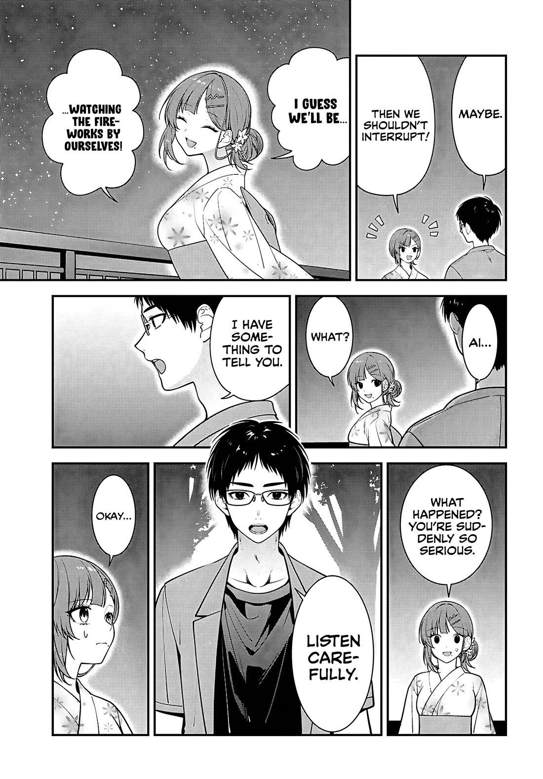The Delinquent Shimizu-san Sitting Next to Me Has Dyed Her Hair Black chapter 16 page 23