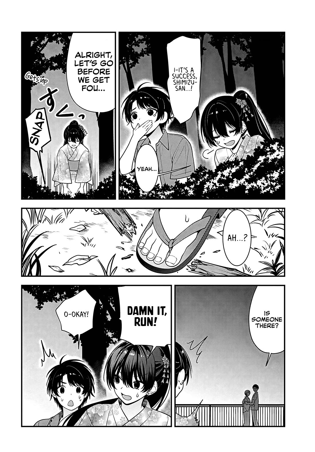 The Delinquent Shimizu-san Sitting Next to Me Has Dyed Her Hair Black chapter 16 page 28