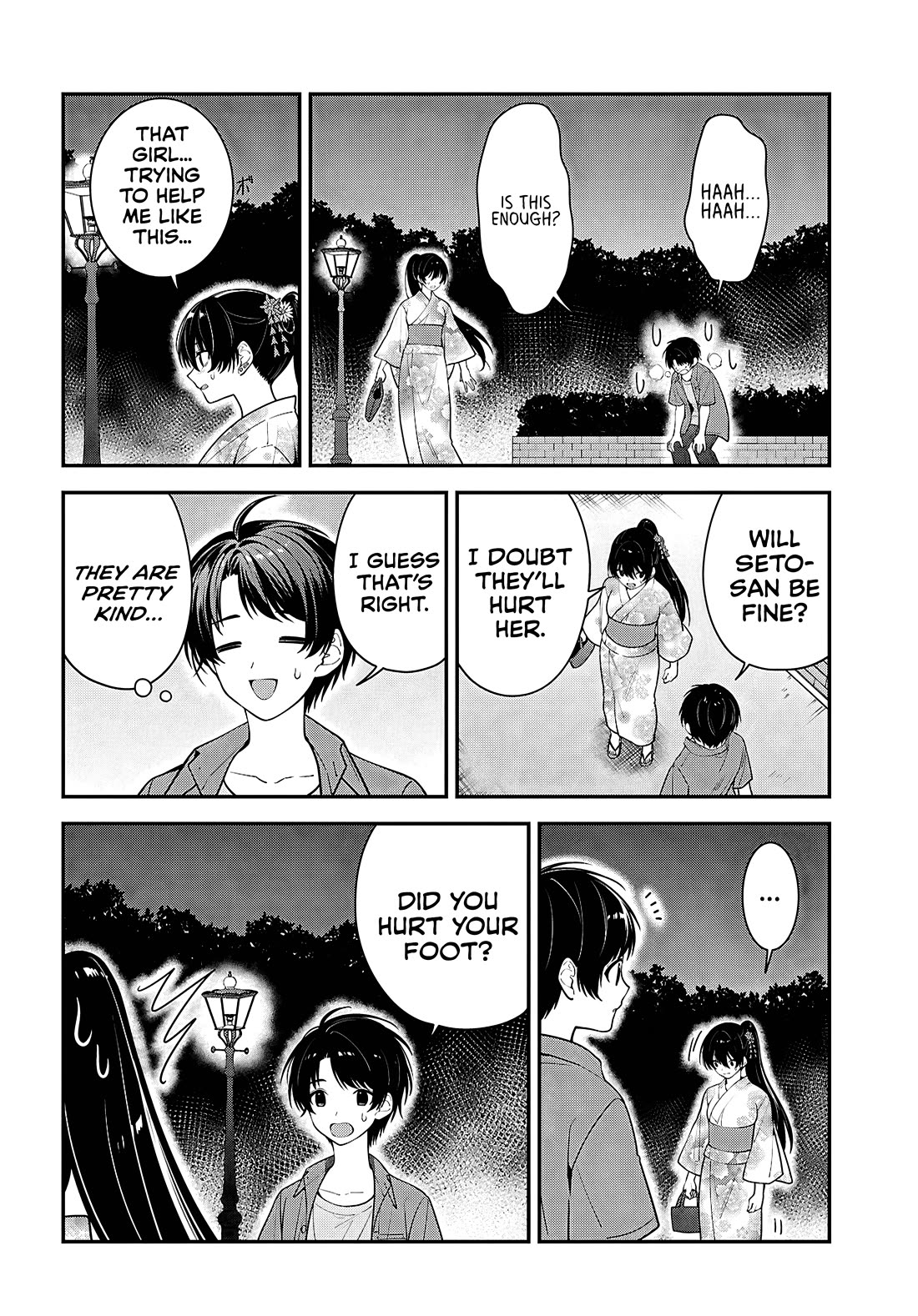 The Delinquent Shimizu-san Sitting Next to Me Has Dyed Her Hair Black chapter 16 page 30