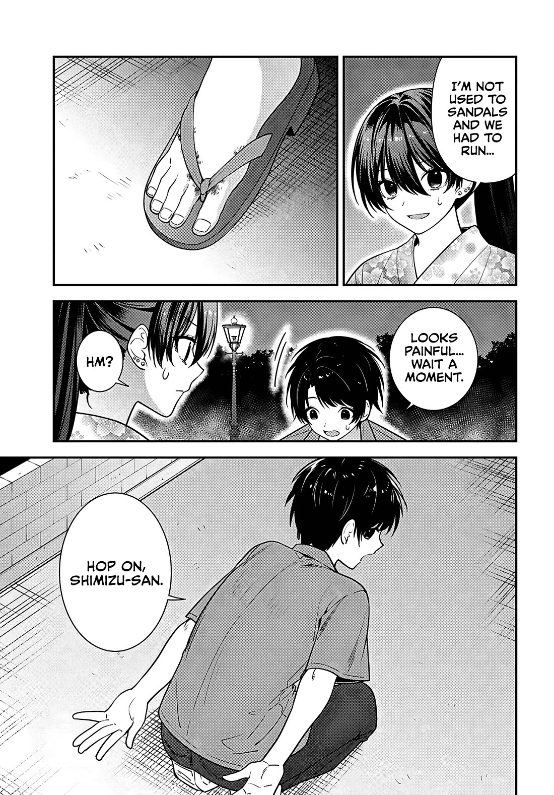 The Delinquent Shimizu-san Sitting Next to Me Has Dyed Her Hair Black chapter 16 page 31