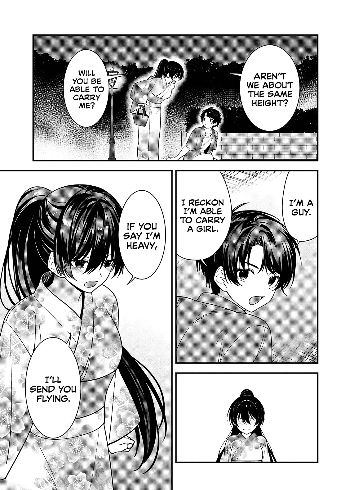 The Delinquent Shimizu-san Sitting Next to Me Has Dyed Her Hair Black chapter 16 page 33