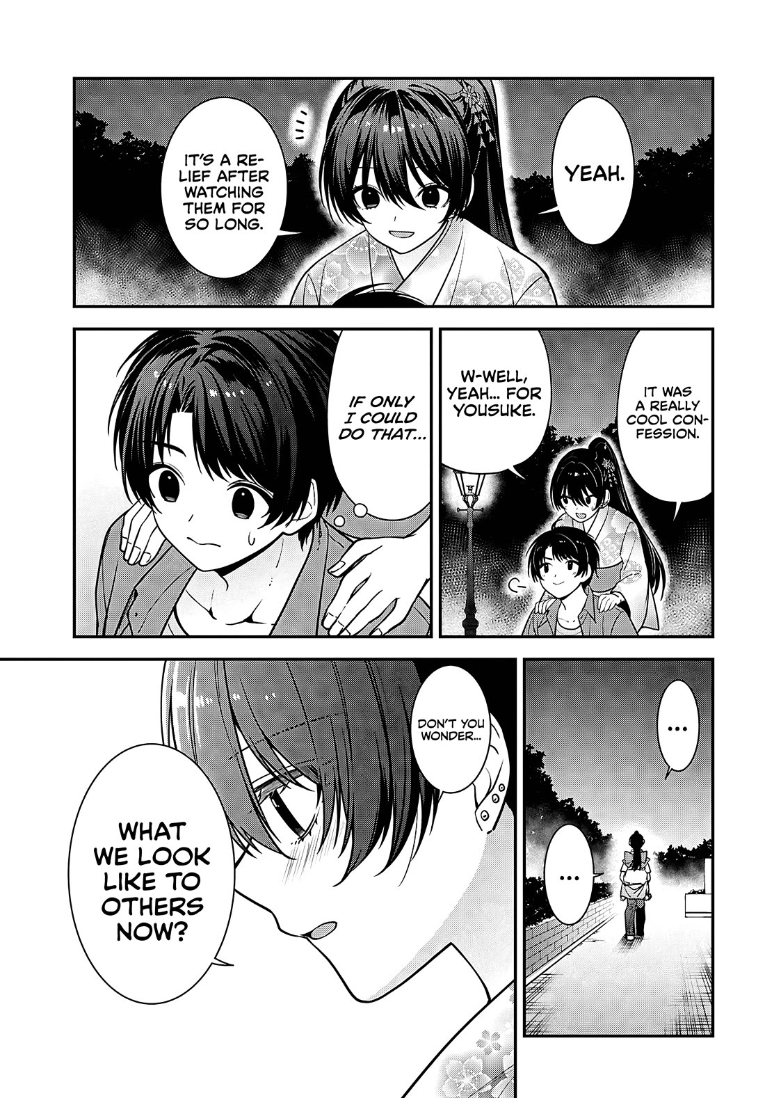 The Delinquent Shimizu-san Sitting Next to Me Has Dyed Her Hair Black chapter 16 page 35