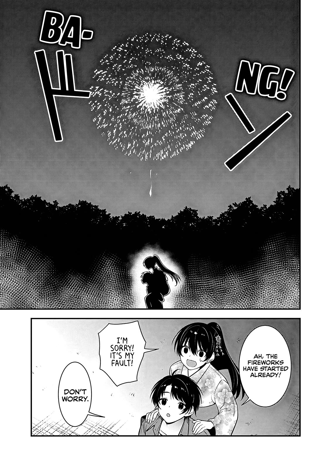The Delinquent Shimizu-san Sitting Next to Me Has Dyed Her Hair Black chapter 16 page 37