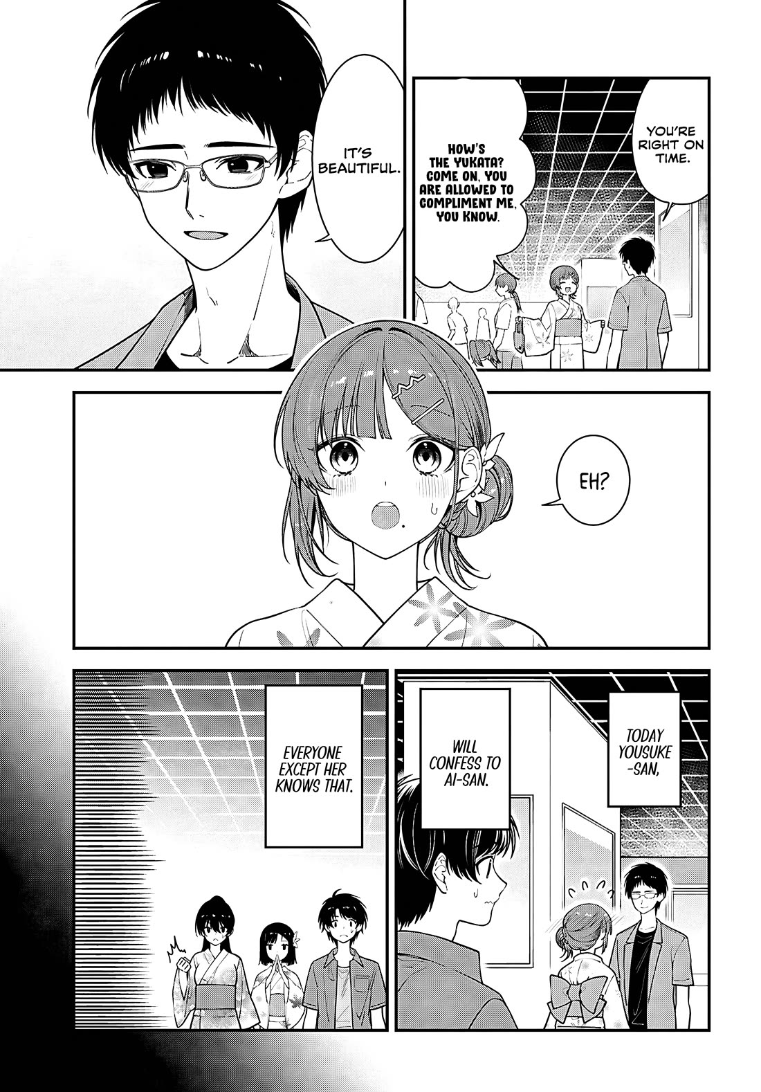 The Delinquent Shimizu-san Sitting Next to Me Has Dyed Her Hair Black chapter 16 page 7