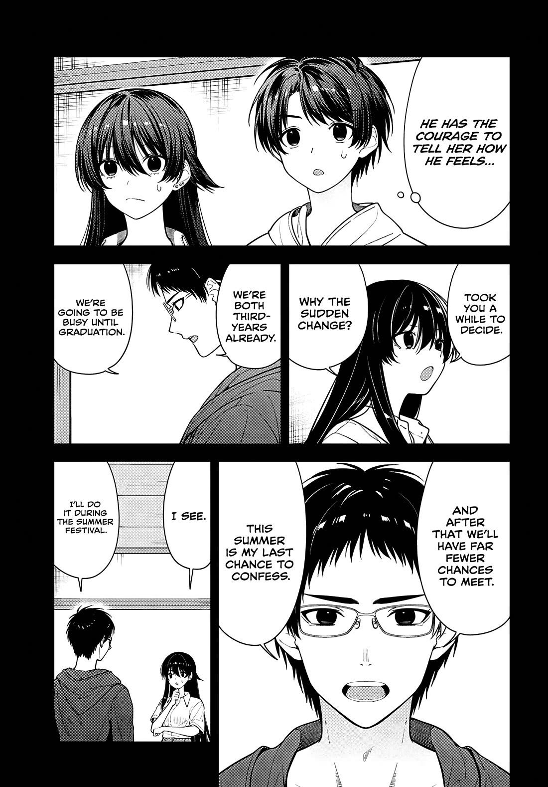 The Delinquent Shimizu-san Sitting Next to Me Has Dyed Her Hair Black chapter 16 page 9