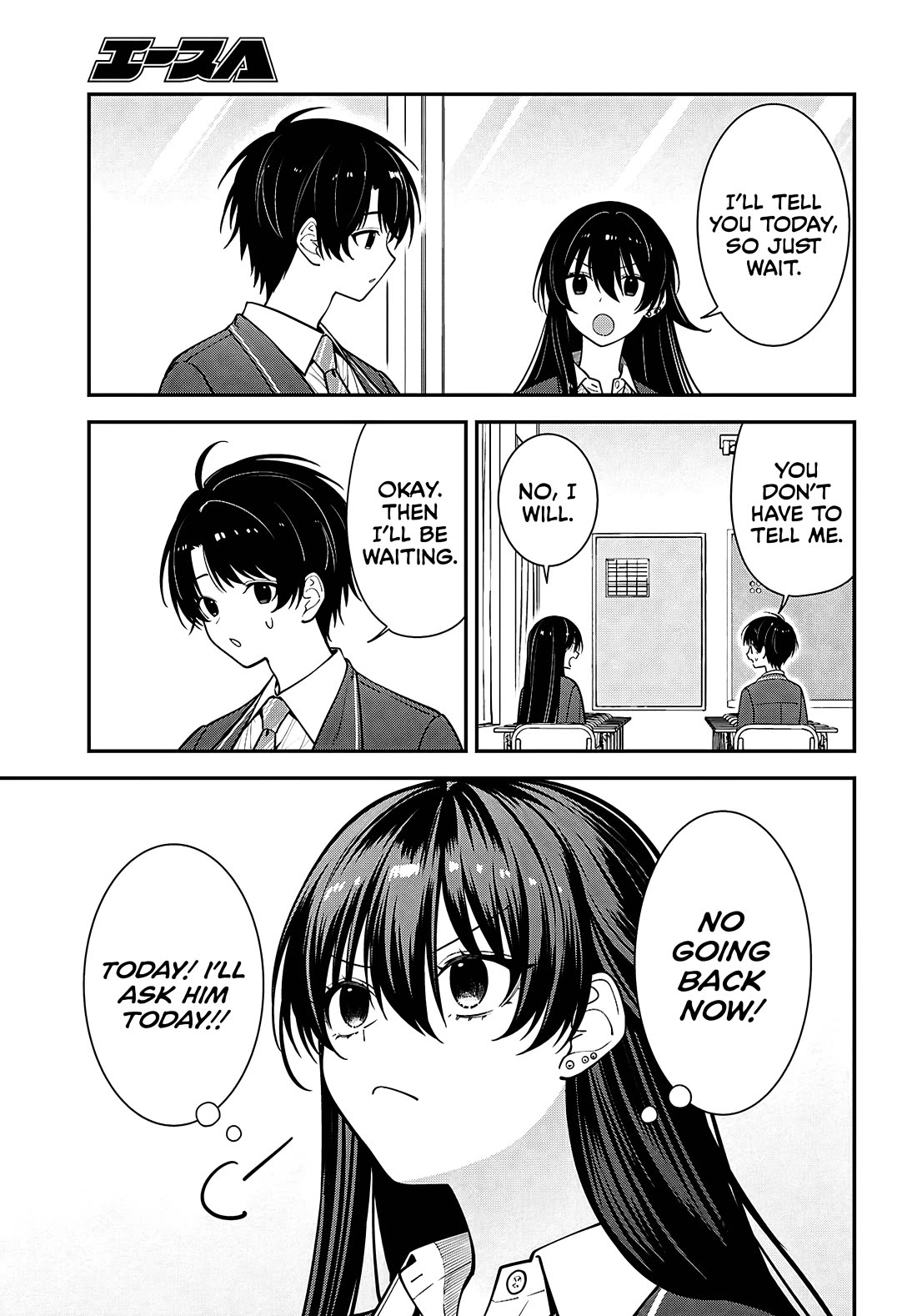 The Delinquent Shimizu-san Sitting Next to Me Has Dyed Her Hair Black chapter 17 page 12
