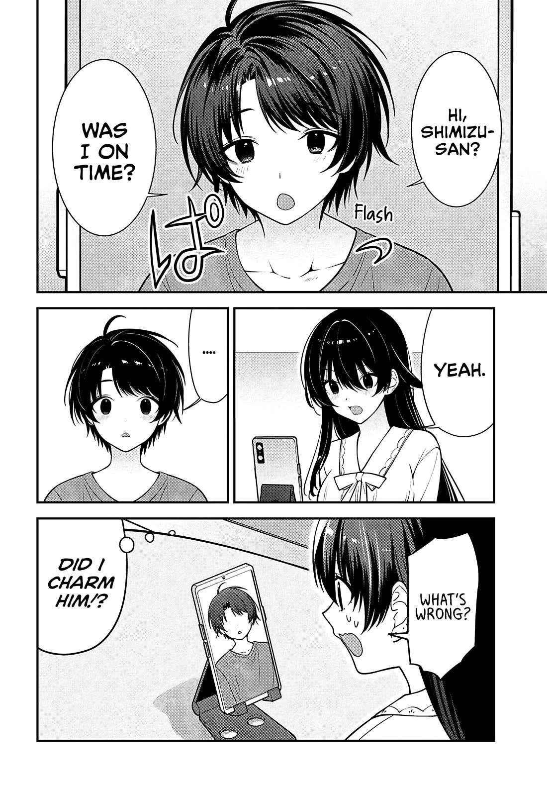 The Delinquent Shimizu-san Sitting Next to Me Has Dyed Her Hair Black chapter 17 page 23