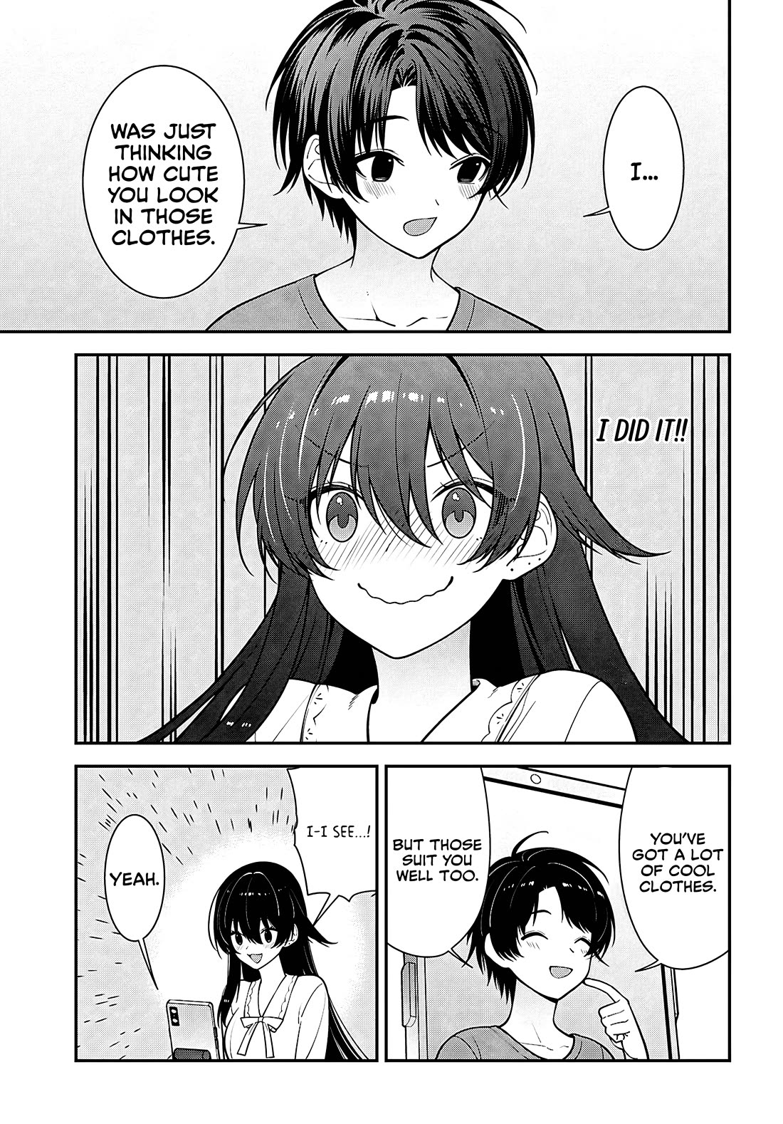 The Delinquent Shimizu-san Sitting Next to Me Has Dyed Her Hair Black chapter 17 page 24