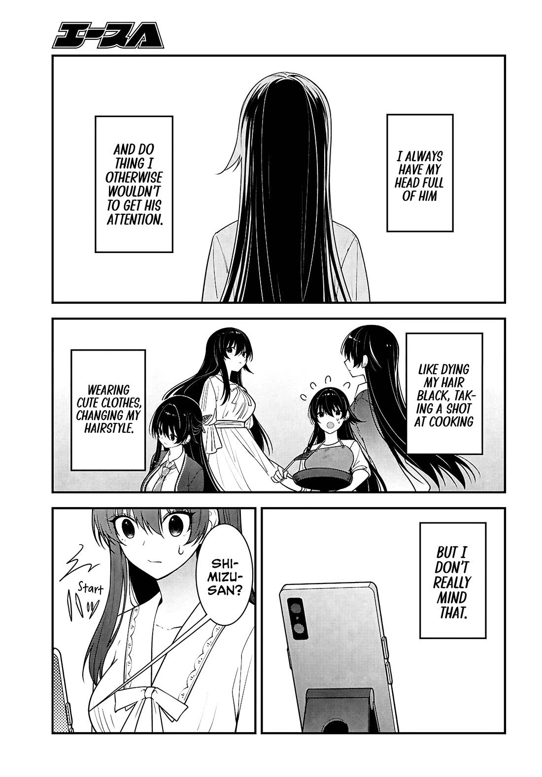 The Delinquent Shimizu-san Sitting Next to Me Has Dyed Her Hair Black chapter 17 page 28