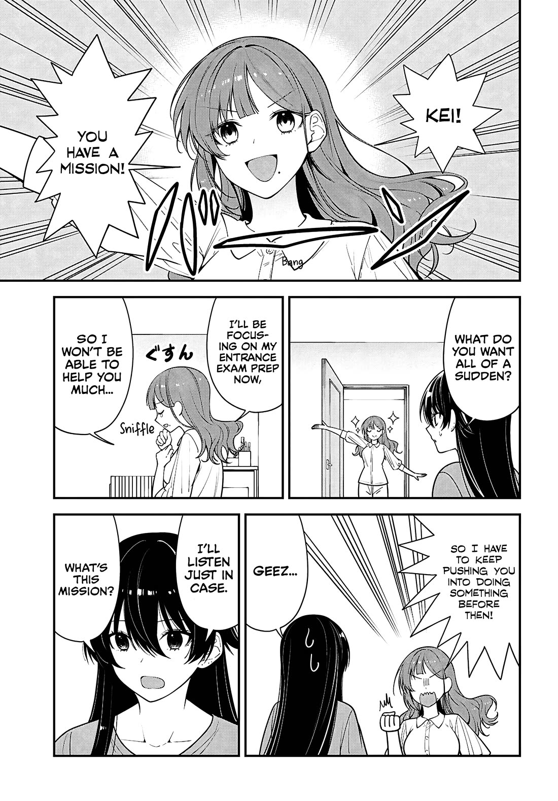 The Delinquent Shimizu-san Sitting Next to Me Has Dyed Her Hair Black chapter 17 page 6