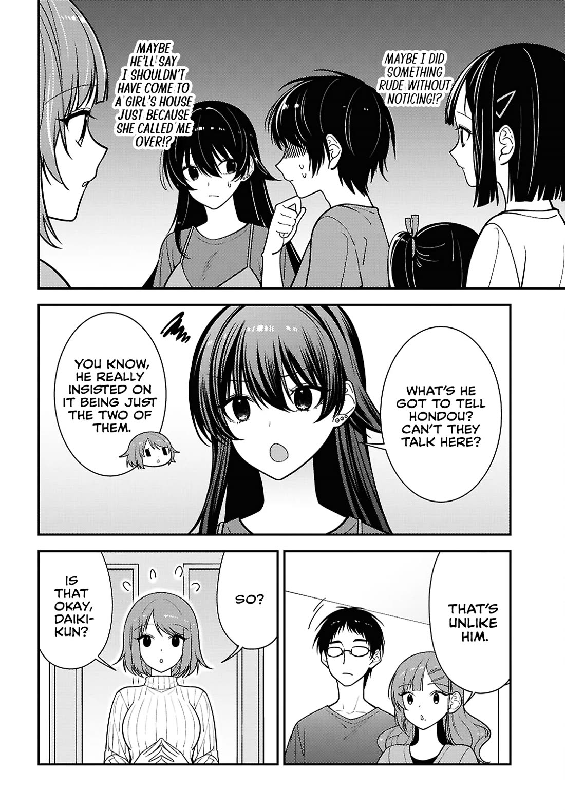 The Delinquent Shimizu-san Sitting Next to Me Has Dyed Her Hair Black chapter 18 page 10