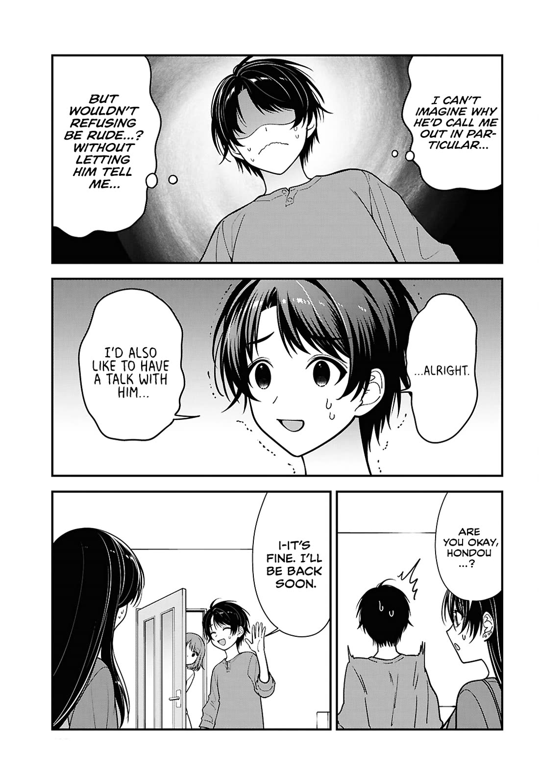 The Delinquent Shimizu-san Sitting Next to Me Has Dyed Her Hair Black chapter 18 page 11