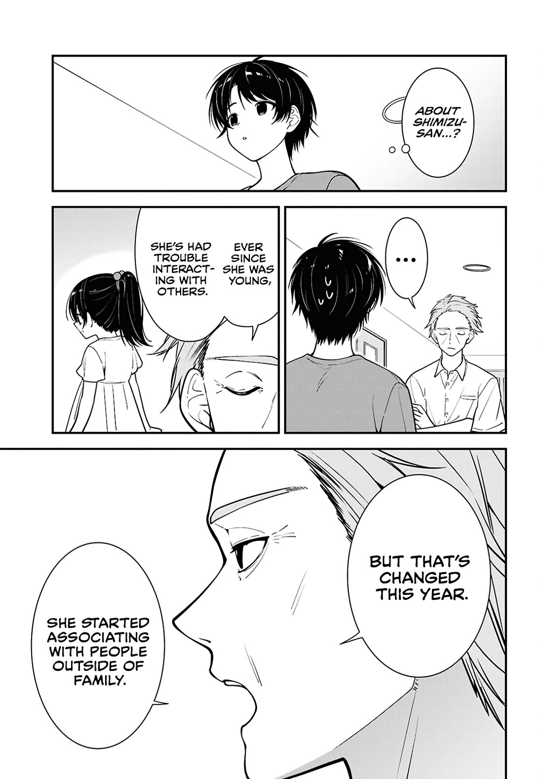 The Delinquent Shimizu-san Sitting Next to Me Has Dyed Her Hair Black chapter 18 page 13