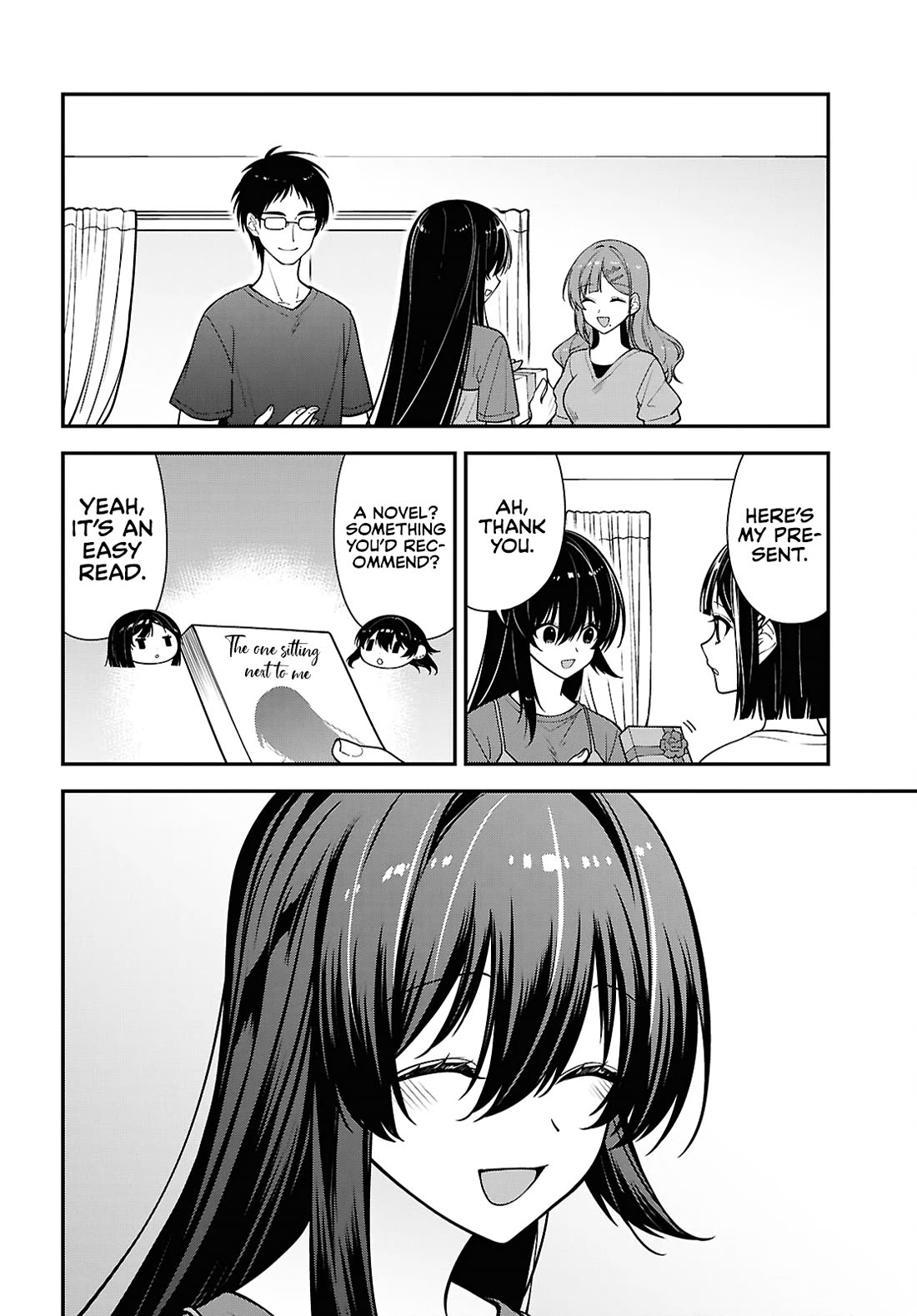 The Delinquent Shimizu-san Sitting Next to Me Has Dyed Her Hair Black chapter 18 page 18