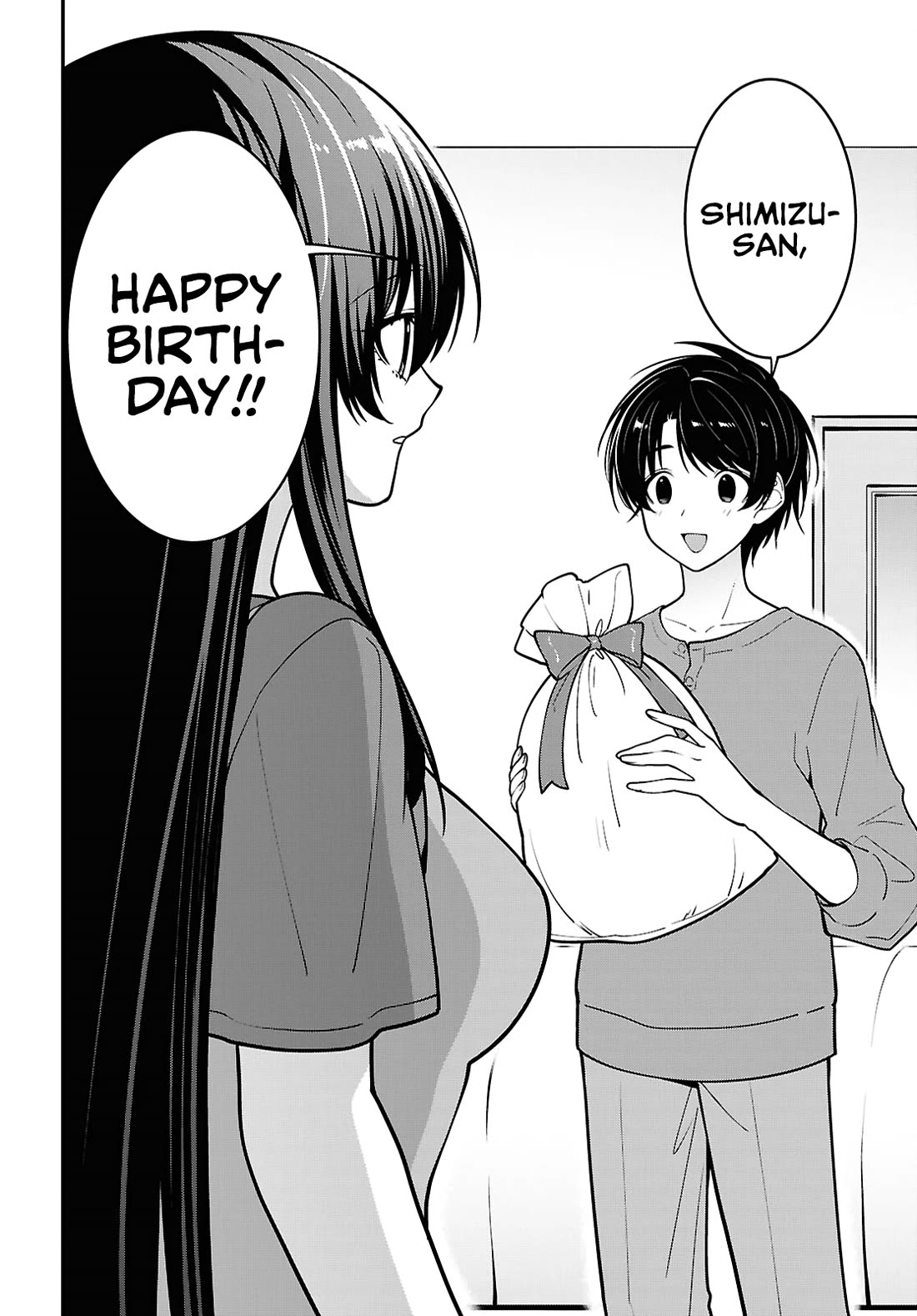 The Delinquent Shimizu-san Sitting Next to Me Has Dyed Her Hair Black chapter 18 page 20
