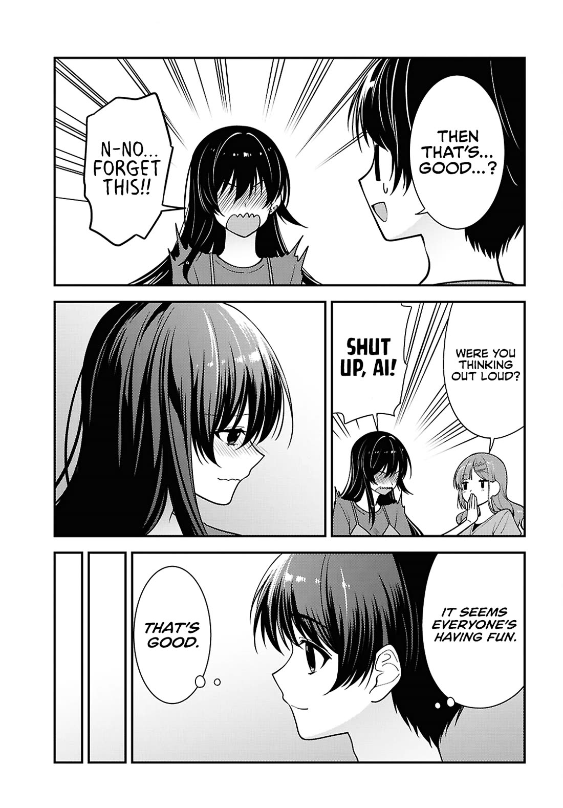 The Delinquent Shimizu-san Sitting Next to Me Has Dyed Her Hair Black chapter 18 page 30
