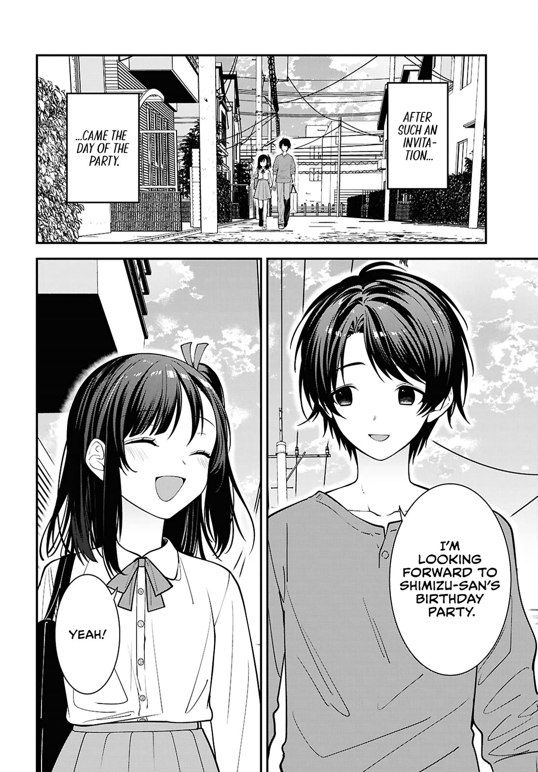 The Delinquent Shimizu-san Sitting Next to Me Has Dyed Her Hair Black chapter 18 page 4