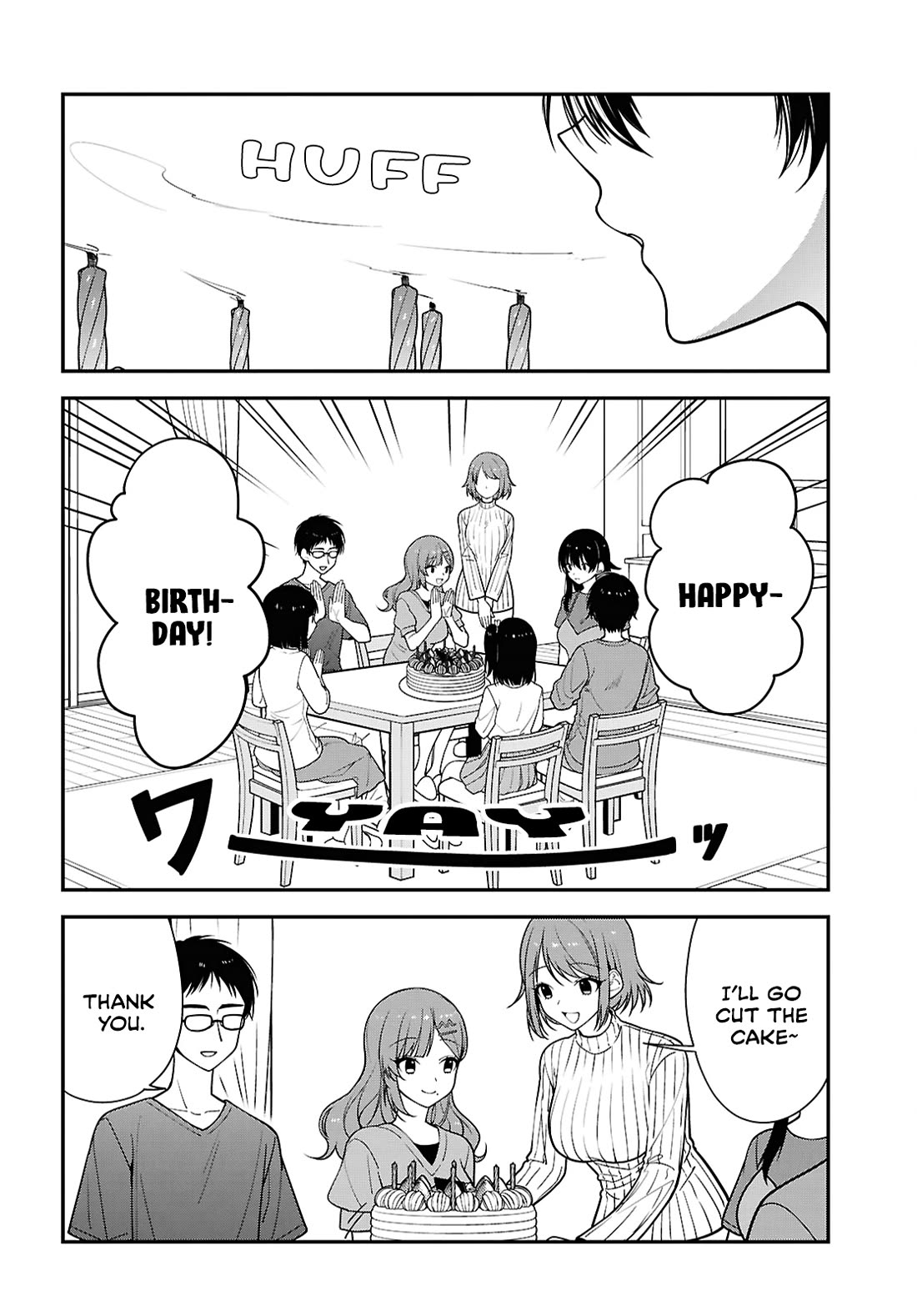 The Delinquent Shimizu-san Sitting Next to Me Has Dyed Her Hair Black chapter 18 page 6
