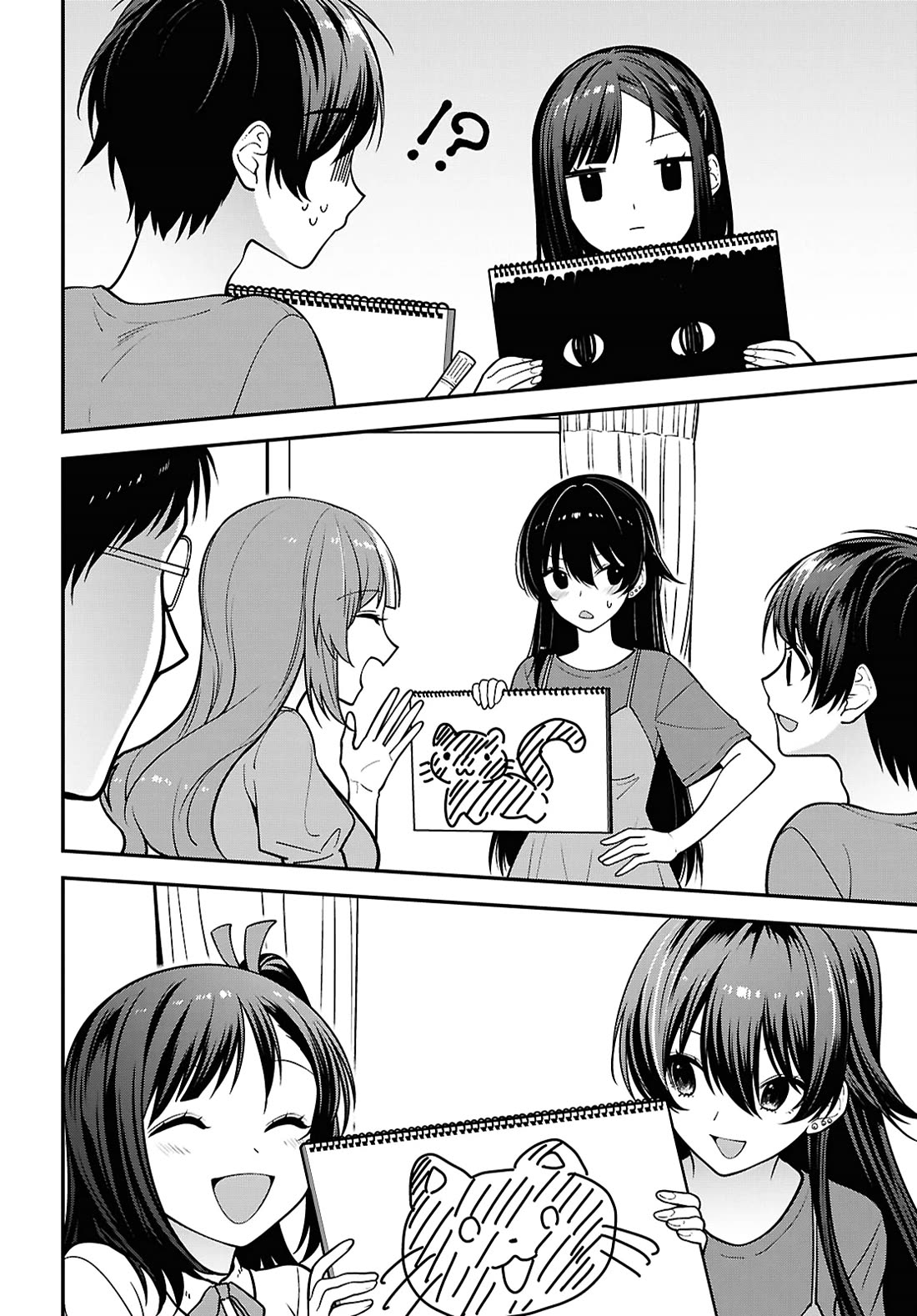 The Delinquent Shimizu-san Sitting Next to Me Has Dyed Her Hair Black chapter 18 page 8