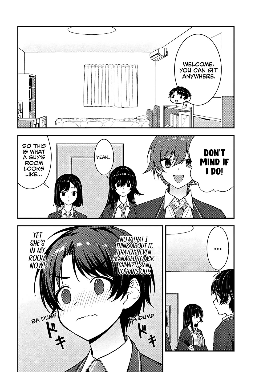 The Delinquent Shimizu-san Sitting Next to Me Has Dyed Her Hair Black chapter 19 page 10