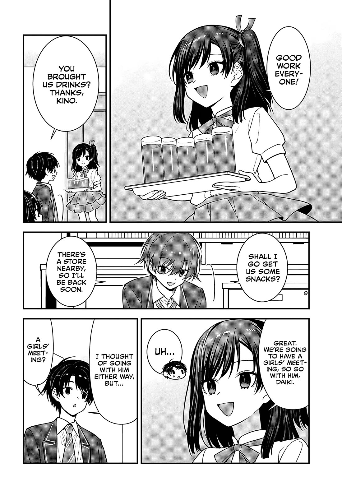 The Delinquent Shimizu-san Sitting Next to Me Has Dyed Her Hair Black chapter 19 page 18
